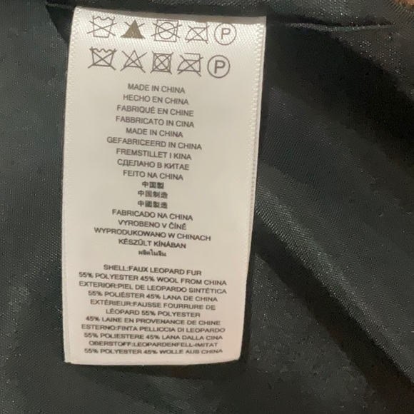 NWT MICHAEL KORS COAT IN LEOPARD PRINT - Picture 9 of 9